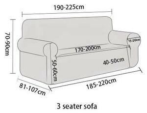 4Home Napínací poťah na sedačku Magic clean hnedá, 190 - 230 cm