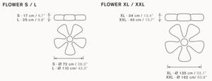 OGO FLOWER OUT s piestikom Biela XL