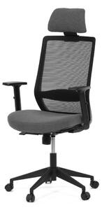 Kancelárska ergonomická stolička SENA — látka, čierna