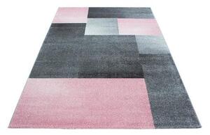 TKANÝ KOBEREC, 80/150 cm, pink Novel - Koberce, Online Only