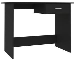 Stôl čierny 100x50x76 cm drevotrieska