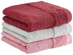 UTERÁK NA RUKY, 50/100 cm, tmavoružová Bio:Vio - Kúpeľňový textil