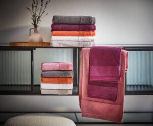 UTERÁK NA RUKY, 50/100 cm, tmavoružová Bio:Vio - Kúpeľňový textil