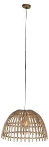 Vidiecka závesná lampa bambusová 55 cm - Cane Magna