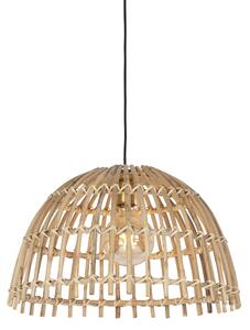 Vidiecka závesná lampa bambusová 55 cm - Cane Magna