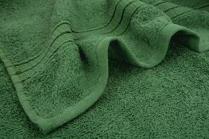 Set uteráka a osušky MEDA zelený