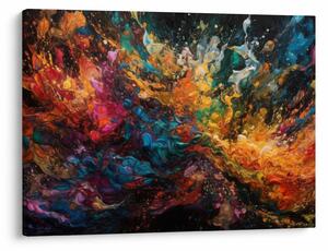 Obraz - Farebná abstrakcia II. (70x50 cm)