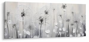 Obraz - Púpavy, maľba (120x50 cm)