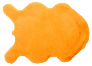 UMELÁ KOŽUŠINA, 55/80 cm, oranžová XXXL - Koberce