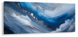 Obraz - Abstrakcia oceánu (120x50 cm)
