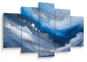 Obraz - Abstrakcia oceánu (150x105 cm)
