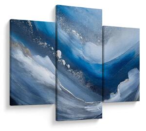 Obraz - Abstrakcia oceánu (90x60 cm)