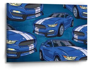 Sablio Obraz Mustang Pattern - 90x60 cm