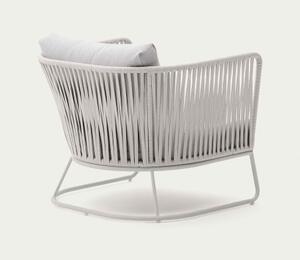 SACONCA GREY LOW záhradné kreslo