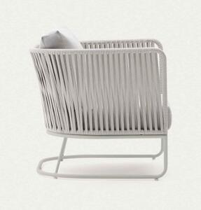 SACONCA GREY LOW záhradné kreslo