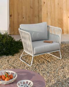 SACONCA GREY LOW záhradné kreslo