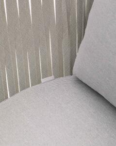 SACONCA GREY LOW záhradné kreslo
