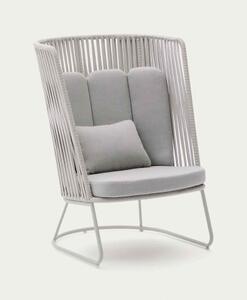 SACONCA GREY HIGH záhradné kreslo