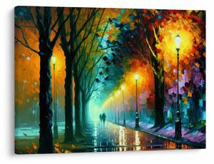 Obraz - Nočná prechádzka (70x50 cm)