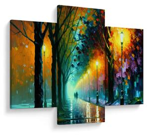 Obraz - Nočná prechádzka (90x60 cm)