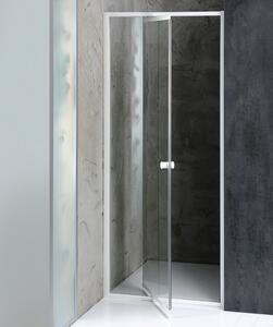 Aqualine, AMICO sprchové dvere výklopné 820-1000x1850mm, číre sklo, G80