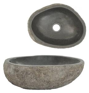 Umývadlo, riečny kameň, oválne 29-38 cm