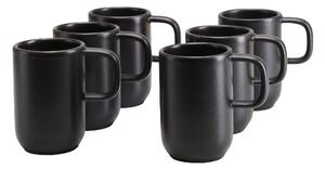 SADA HRNČEKOV NA KÁVU Uno Schwarz 6-dielne Creatable - Hrnčeky & šálky, Online Only