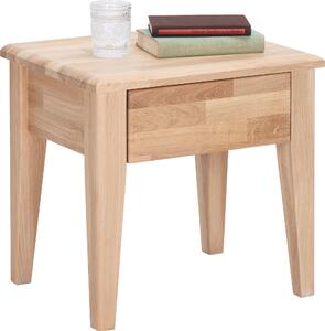 NOČNÝ STOLÍK, divoký dub, farba duba, 50/48/40 cm Linea Natura - Spálňové sety