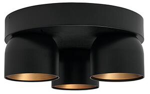 Nordlux - Pitcher 3 Round Stropné Lampa Black