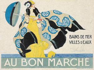Obrazová reprodukcia Au Bon Marché (Art Nouveau Vintage)