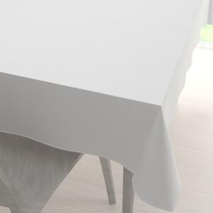 Biante Obdĺžnikový bavlnený saténový obrus ST-001 Biely 50x100 cm
