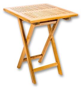 Balkonový stôl AMBRA 75x60x60cm, teak
