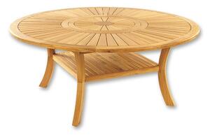 Záhradný stôl COLOSSEUM Ø180cm, teak