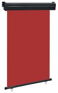 Bočná markíza na balkón 120x250 cm, červená