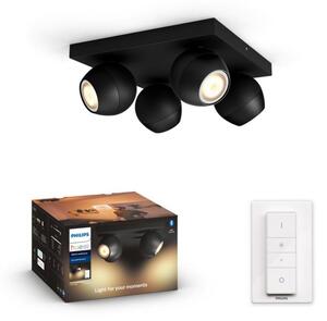 Philips 50474/30/P6 - LED Stmievateľné bodové svietidlo Hue BUCKRAM 4xGU10/5W/230V