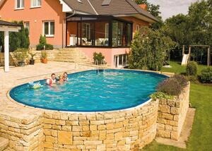Azuro Ibiza 600 - PVC hnedá - hĺbka 1,50 m