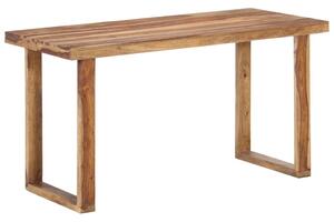 Jedálenský stôl 140x70x76 cm, drevený masív sheesham