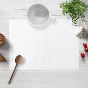 Biante Teflónové prestieranie na stôl TF-068 Biele bez vzoru 30x40 cm