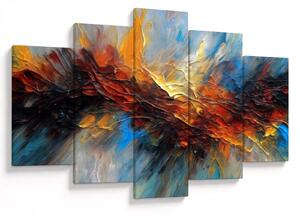 Obraz - Farebná textúra (150x105 cm)