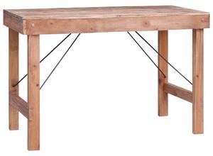 Jedálenský stôl 120x60x80 cm, recyklovaný masív