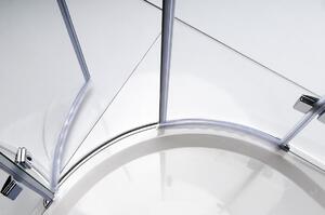 Gelco LEGRO štvrťkruhová sprchová zástena dvojkrídlová 900x900mm, číre sklo
