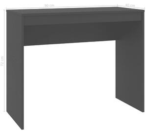 Písací stôl, čierny 90x40x72 cm, kompozitné drevo