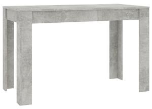 Jedálenský stôl betónovo-sivý 120x60x76 cm drevotrieska
