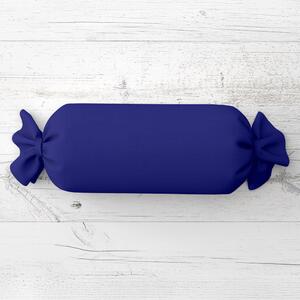 Biante Vankúš valec bonbon Rongo RG-078 Kráľovská modrá 15x40 cm