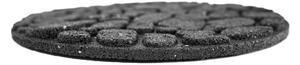 Dekoratívny záhradný nášľap Cracked Log antracit, gumový MHEU5000075