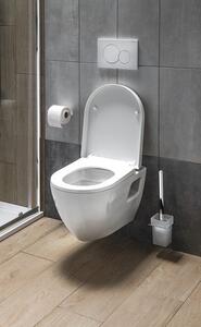 Aqualine, NERA závesná WC misa, 50x35,5 cm, biela, NS952