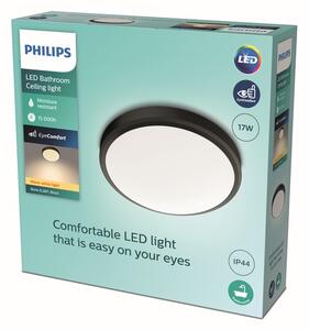 Philips 8719514326606 Doris CL257 stropné svietidlo LED D313mm 17W/1500lm 2700K IP44 čierna
