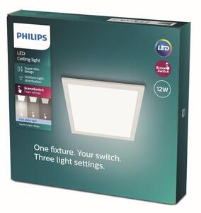Philips 8719514326668 Super Slim panel CL560 stropné svietidlo LED 12W/1200lm 4000K biela SceneSwitch