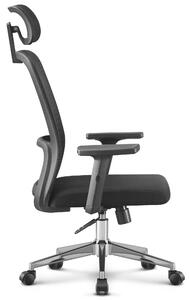 PreHouse Ergonomická otočná kancelárska stolička Hell's Chair HC- 1022 Black