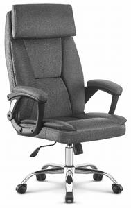 PreHouse Kancelárska stolička Hell's Chair HC-1023 Grey Fabric